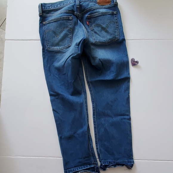 Levi's 501 Original's Button up Boy Friend Jean's - Picture 6 of 6